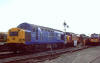 37047 and 37057 at Williton
