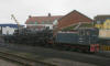 80136 and D2271 on Minehead shed 