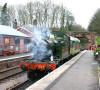 5521 and D7523 leaving Bishops Lydeard 
