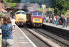 D1062 Western Courier passing D832 Onslaught 