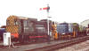 Classe 14, 08 and 03 shunting at Williton