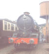 6024 on Minehead loco